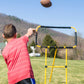 Football and Disc Target Kick 'n Toss Set