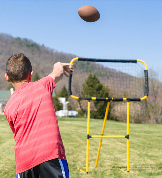 Football and Disc Target Kick 'n Toss Set