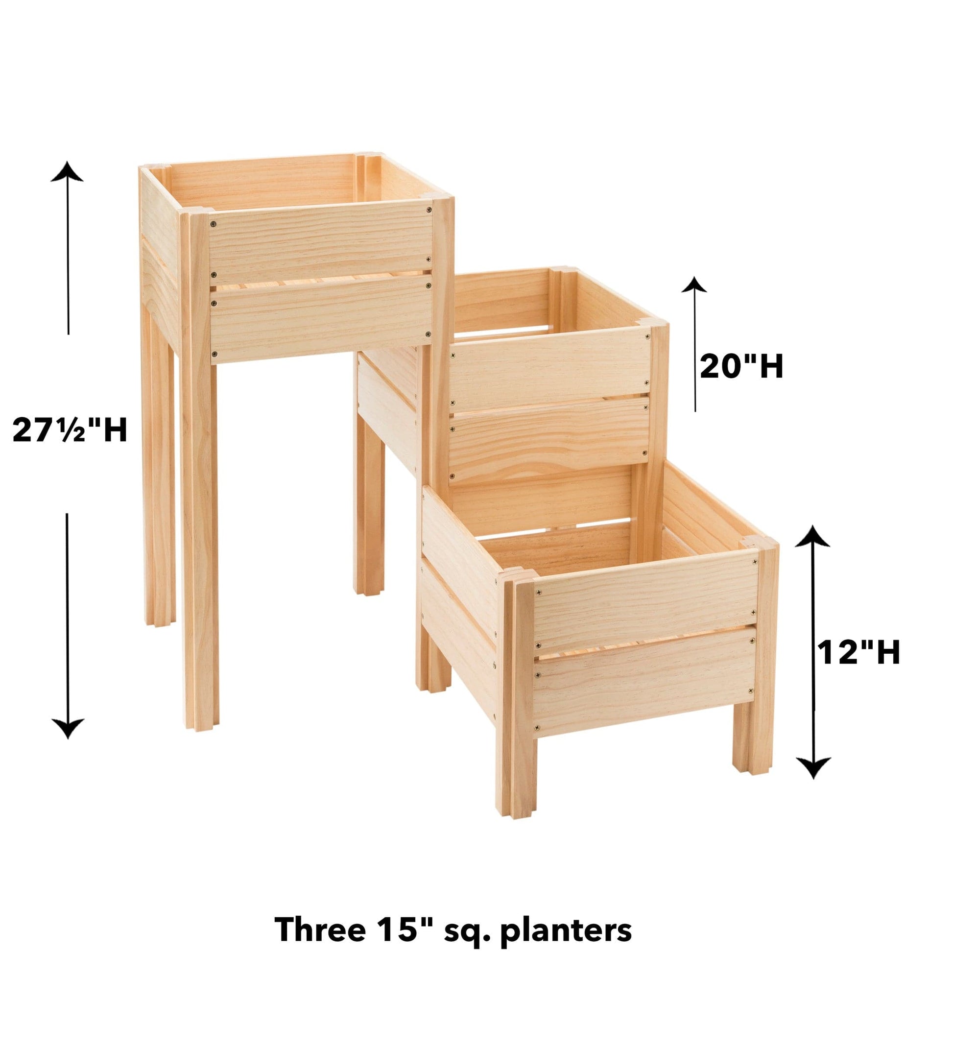 Grow With Me Triple Garden Planter