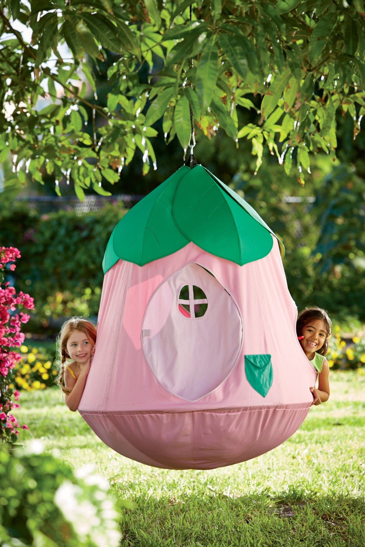 Cozy Posy HugglePod HangOut Nylon Hanging Tent and Crescent Stand Set