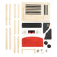 Jr. Grill Master's Wooden BBQ Grill Set with Accessories