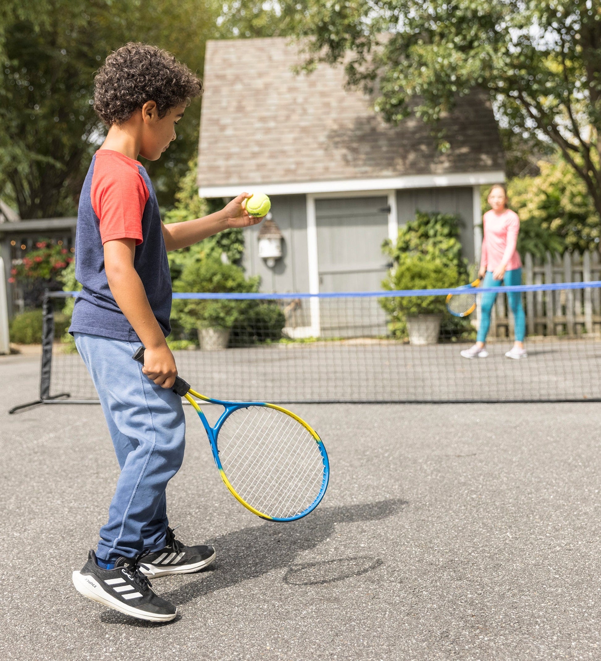 Beginner's Portable Street Tennis Game Set