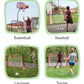 All-in-1 Sports Set: Basketball, Baseball, Lacrosse, and Soccer