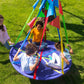 58-Inch Rainbow Flag Round Swing