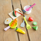 12-Piece Painted Wooden Culinary Play Set