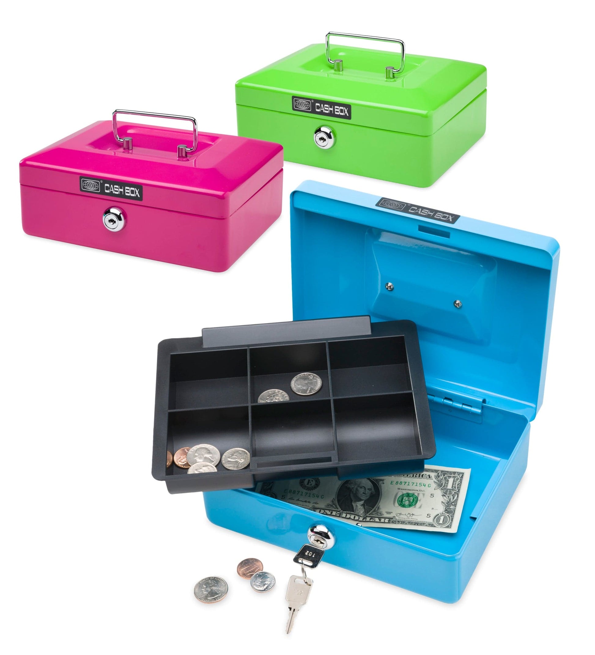 Money Container Wallet Petty Cash Box