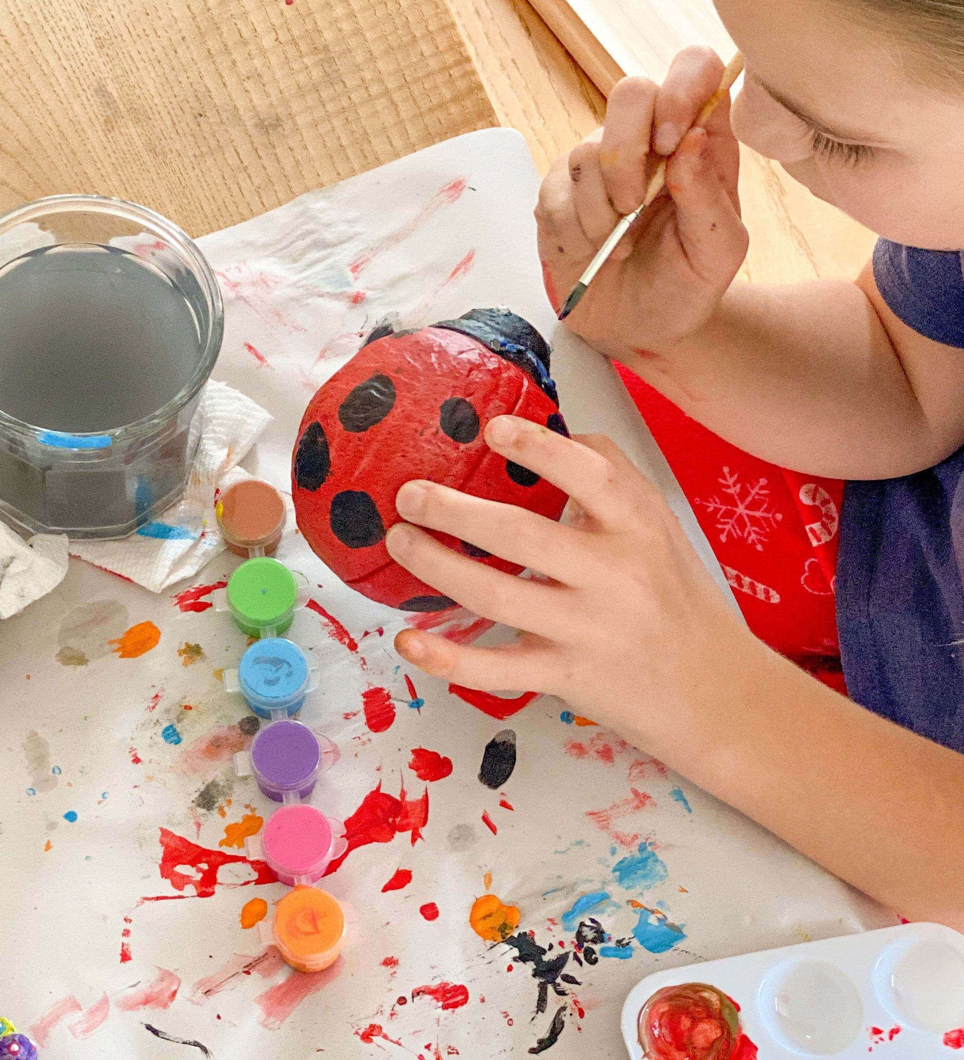 Color Pops Paint-Your-Own Rocks: Ladybugs and Dragonflies