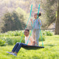 36-Inch Polka-Dot Round Saucer Swing