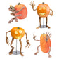 Decorative Foam Halloween Pumpkin Appendages