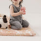 Blooms Vegan Leather Play Mat Cover