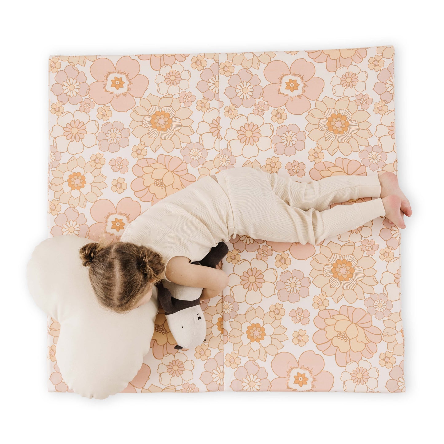 Blooms Vegan Leather Play Mat